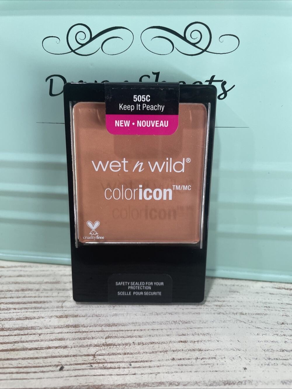 NEW Wet n Wild Color Icon Blush in 505C Keep It Peachy (Full Size, Sealed)